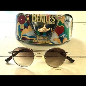 Beatles John Lennon yellow submarine glasses